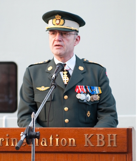 Generalløjtnant Per Ludvigsen (Chef for FMT)